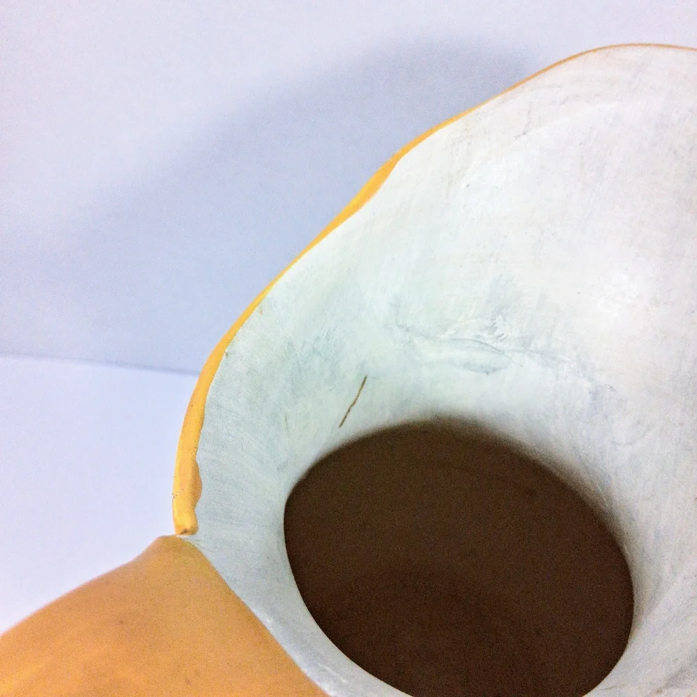 Hand Painted Large Decorative Floral Ceramic Pitcher/Vase/Accent/Adornment